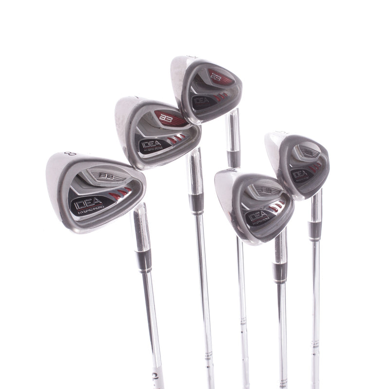 Adams Golf A3 Steel Mens Right Hand Irons 6-PW Stiff - True Temper