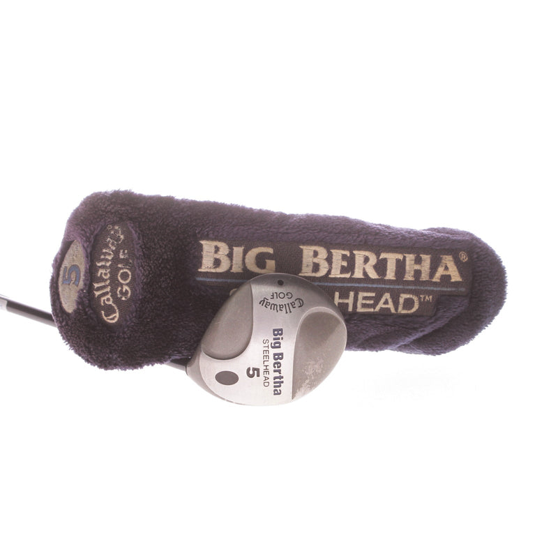 Callaway Big Bertha Steelhead Graphite Mens Right Hand Fairway 5 Wood 18 Degree Regular - RCH 99