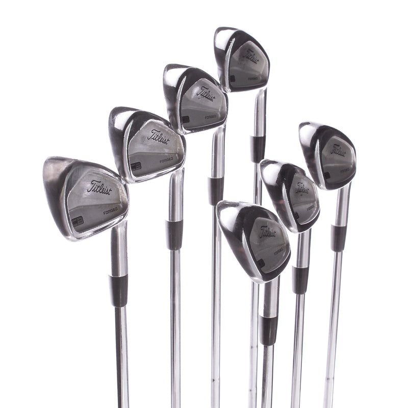 Titleist 718 CB Forged Steel Mens Right Hand Irons 4-PW Extra Stiff - True Temper AMT Tour White X100