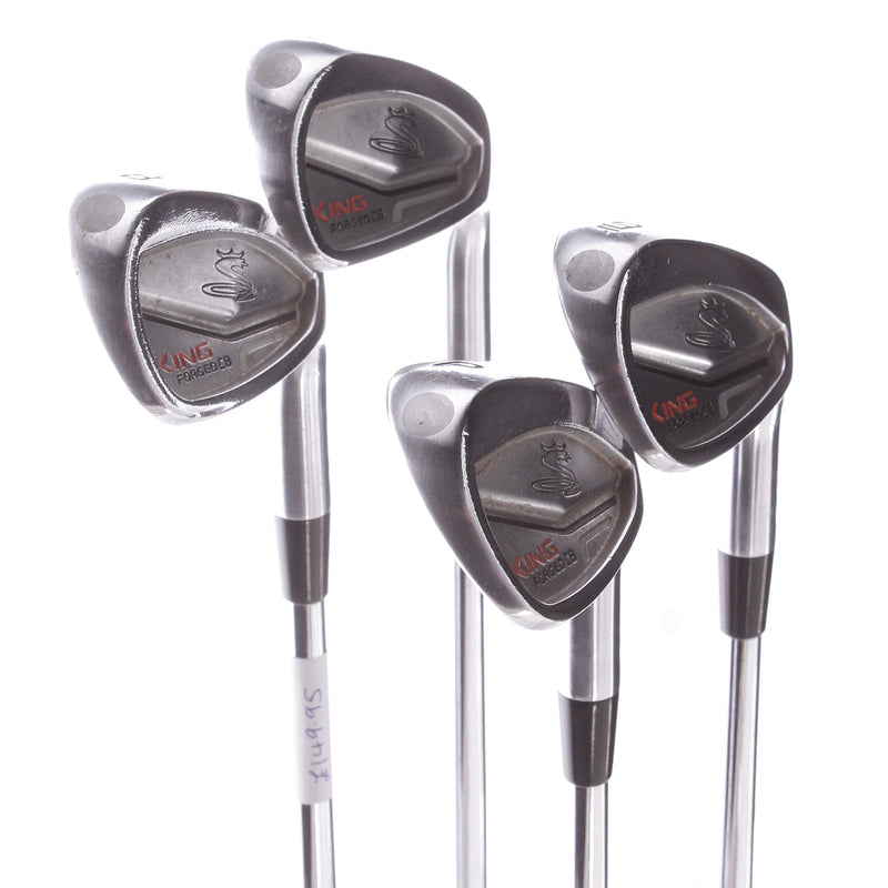 Cobra King Forged CB Steel Men's Right Irons 7-PW Extra Stiff - N.S.Pro Modus 3