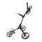 Motocaddy Cube Black Red 3 Wheel Compact Second Hand Push Trolley - Black/Red