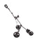 Masters 3 Series 3 Sheel Second Hand Push Trolley - Black/Red